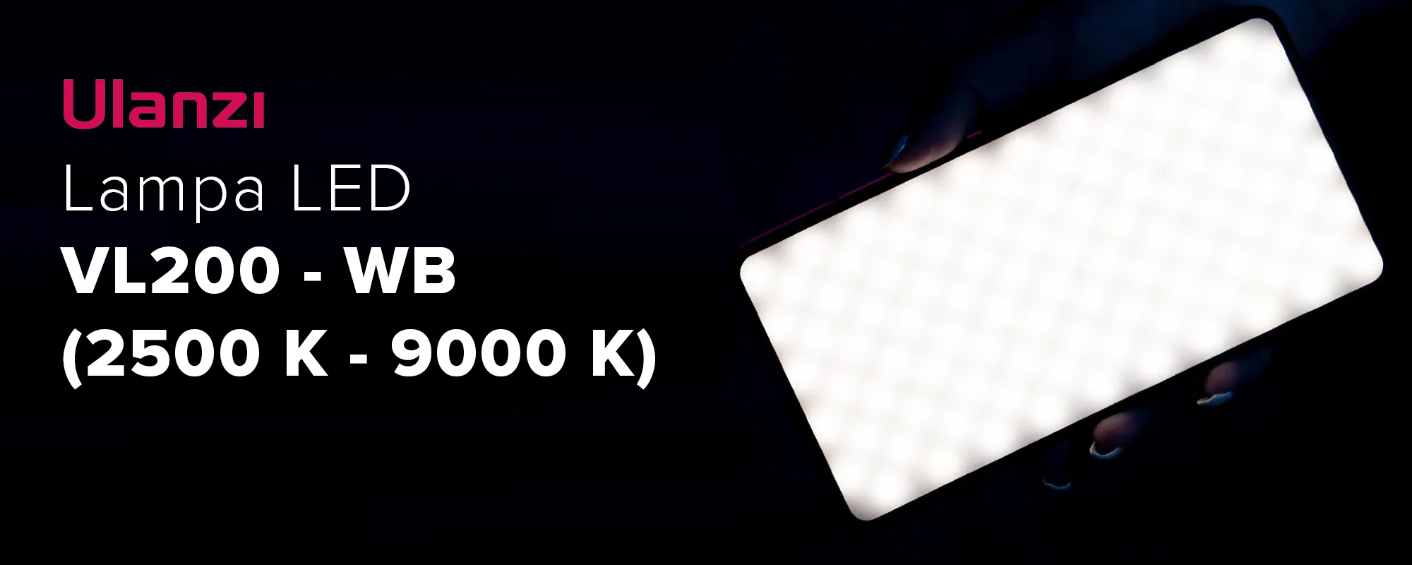 Lampa LED Ulanzi VL49 - WB (2700 - 5500 K)